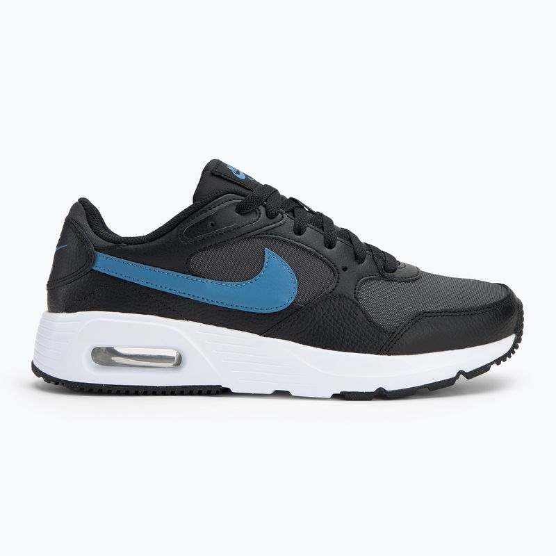 Men's Nike Air Max SC black/anthracite/armory navy/aegean storm shoes 2