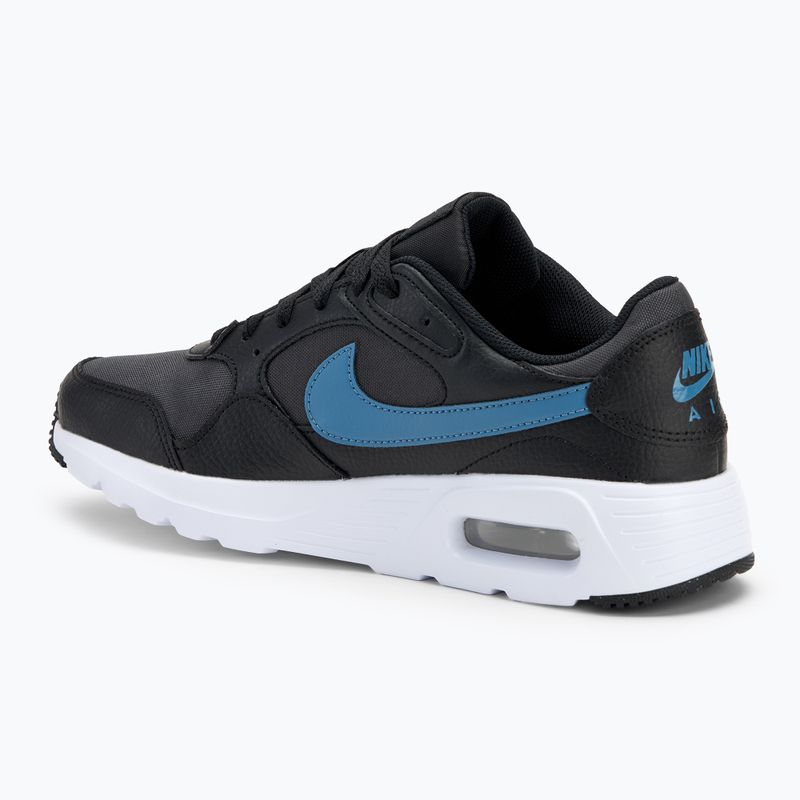 Men's Nike Air Max SC black/anthracite/armory navy/aegean storm shoes 3