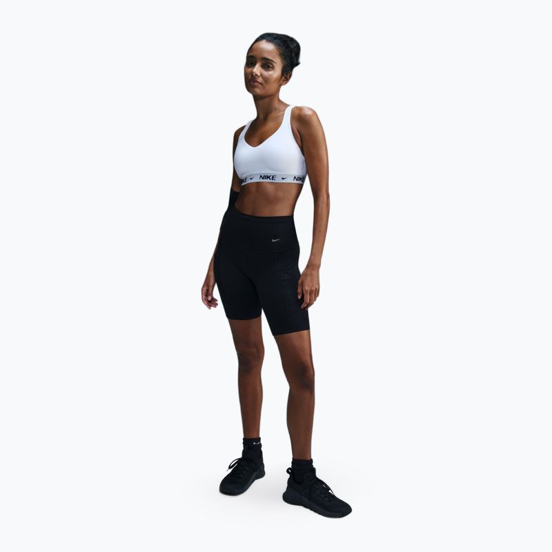 Training bra Nike Indy High Support white/stone mauve/black 2