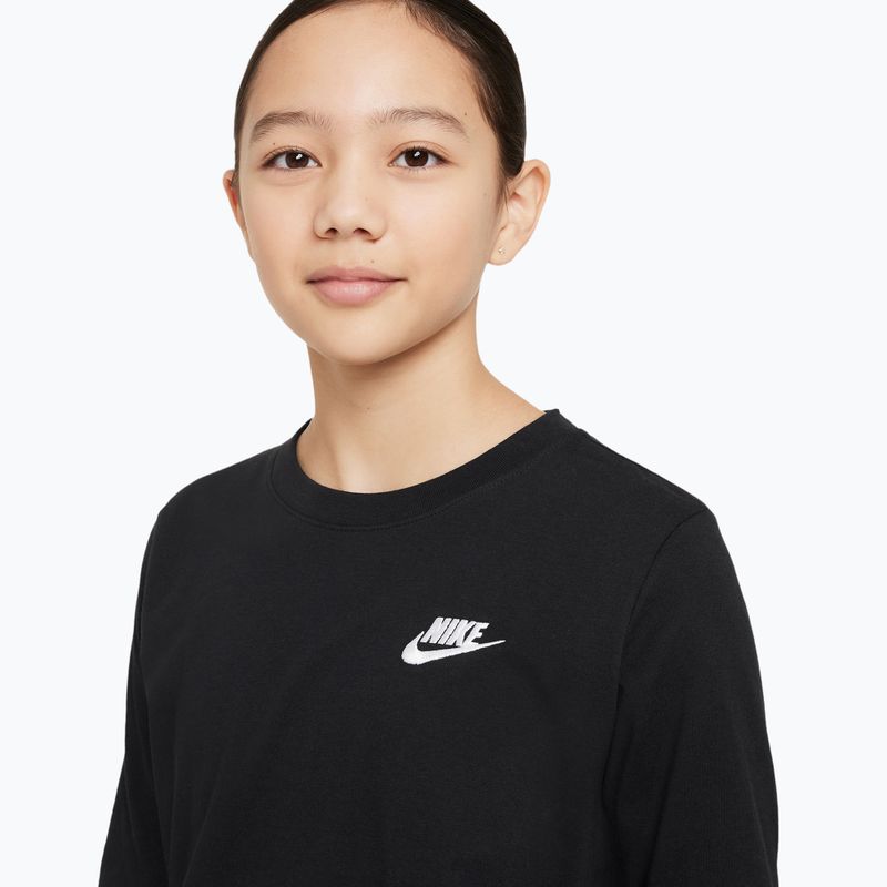 Children's longsleeve Nike Sportswear black 7