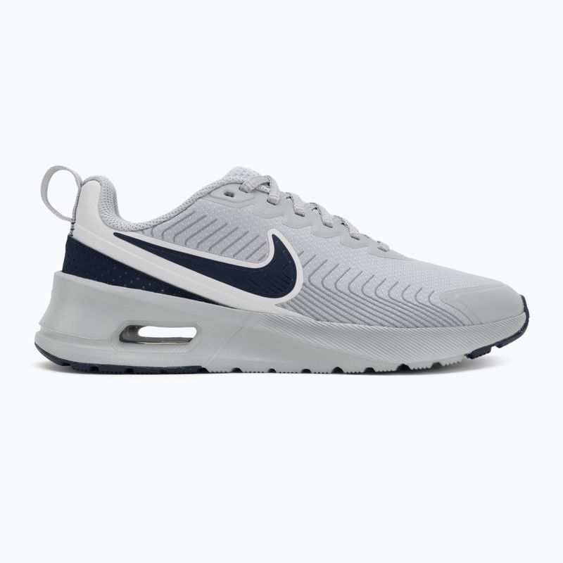 Men's shoes Nike Air Max Nuaxis light smoke grey/obsidian/cyber/white 2