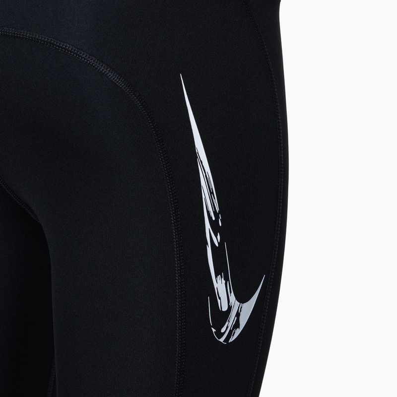 Nike Fast Swoosh women's leggings 7/8 black/white 5