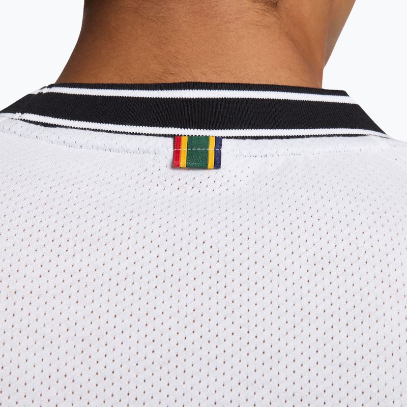 Men's tennis shirt Nike Court Heritage white/black 5