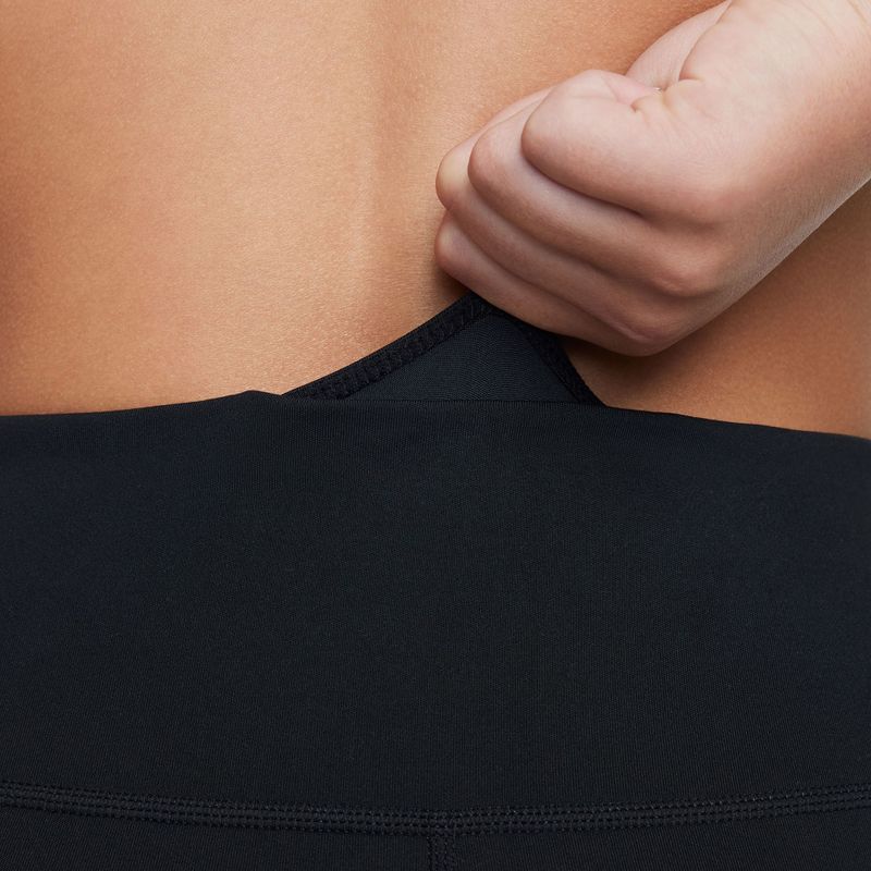 Nike One Dri-Fit children's shorts black/white 5