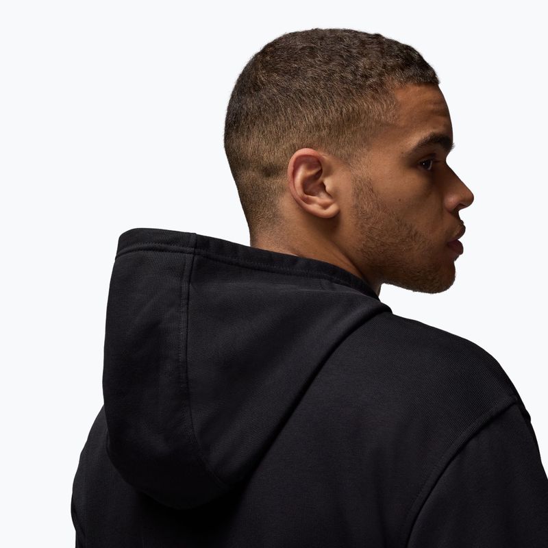 Men's sweatshirt Nike Sport Crossover Dri-Fit black/white 5