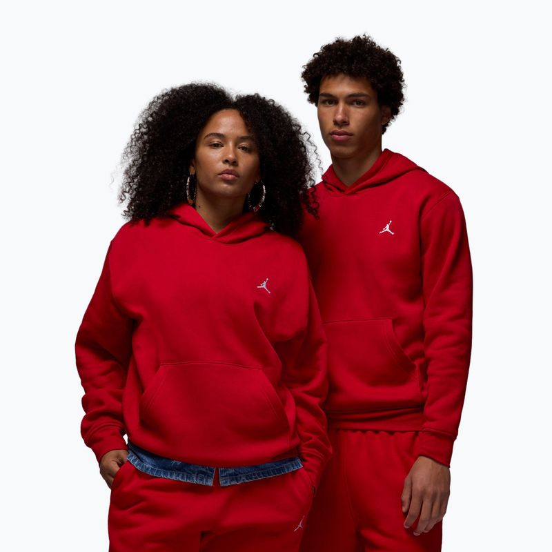 Men's sweatshirt Nike Jordan Brooklyn Fleece gym red/white 3