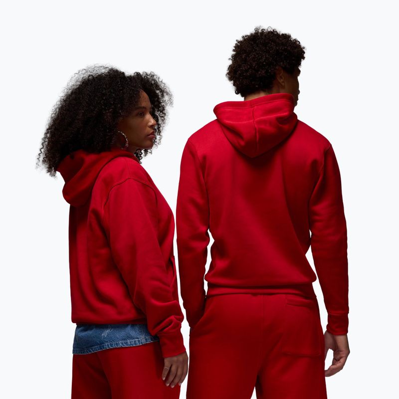Men's sweatshirt Jordan Brooklyn Fleece gym red/white 5