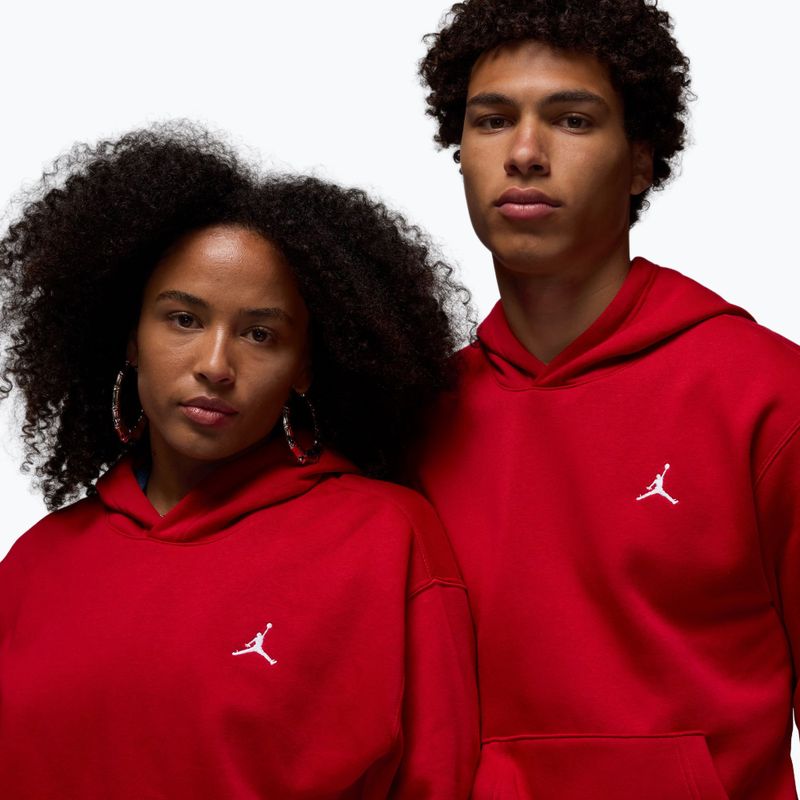 Men's sweatshirt Nike Jordan Brooklyn Fleece gym red/white 6