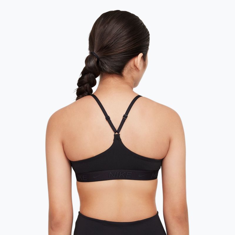 Girl's bra Nike Indy black/black 3