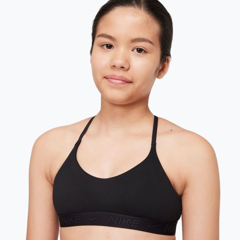 Girl's bra Nike Indy black/black 4