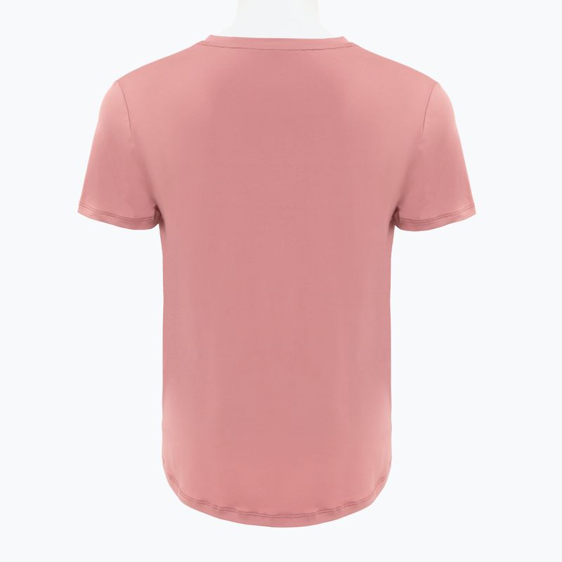 Nike One Classic Dri-Fit women's t-shirt canyon pink/black 2