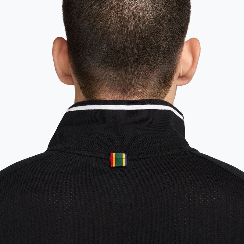 Men's tennis polo shirt Nike Court Heritage Polo black/white 5