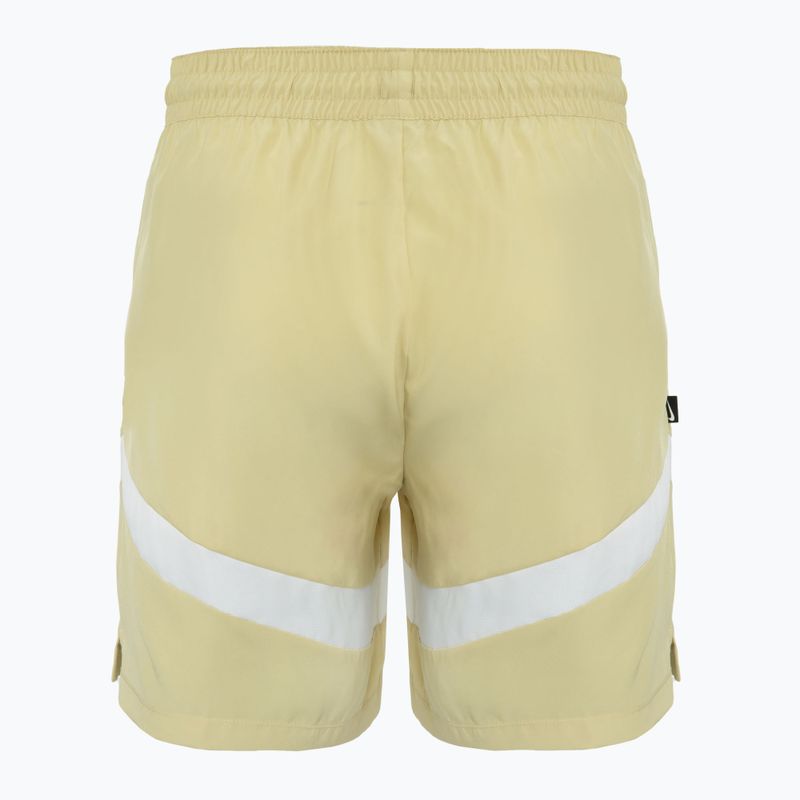 Men's basketball shorts Nike Icon Dri-Fit 6" team gold/team gold/white/black 2