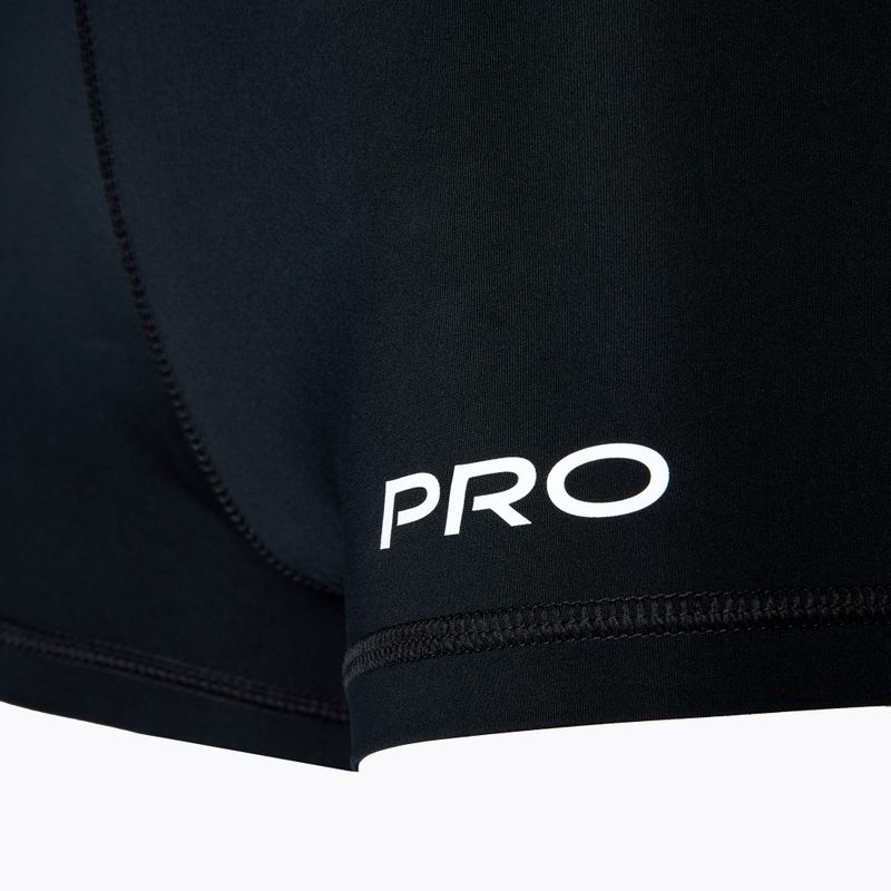 Women's training shorts Nike Pro Mid Rise 3" black/iron grey/white/white 5