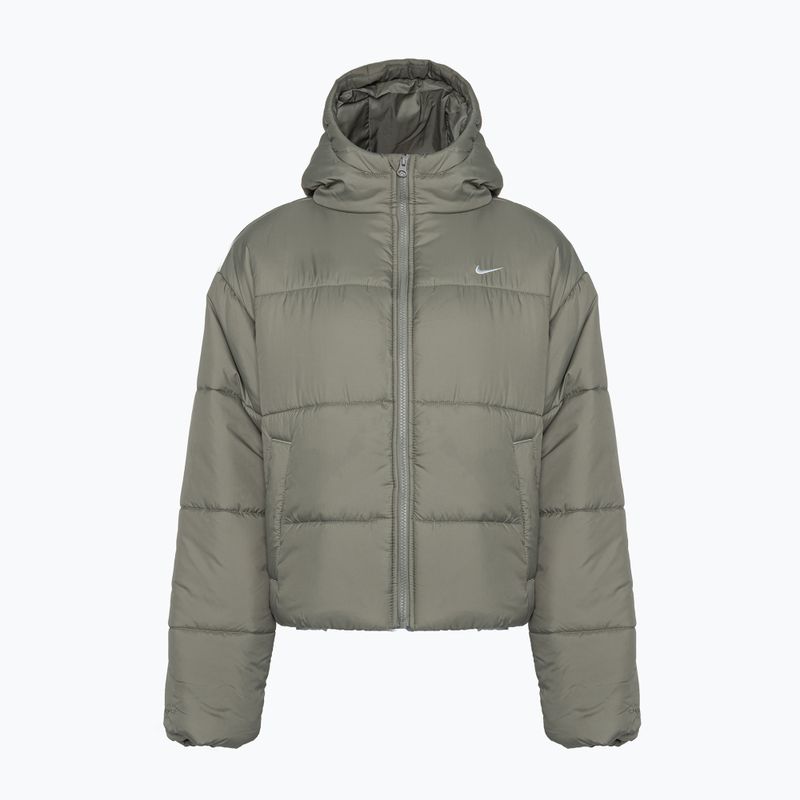 Women's Nike Sportswear Classic Puffer Therma-Fit light army/white down jacket