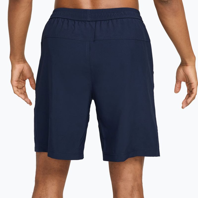 Men's training shorts Nike Form Dri-Fit Unlined 9" obsidian/black 3