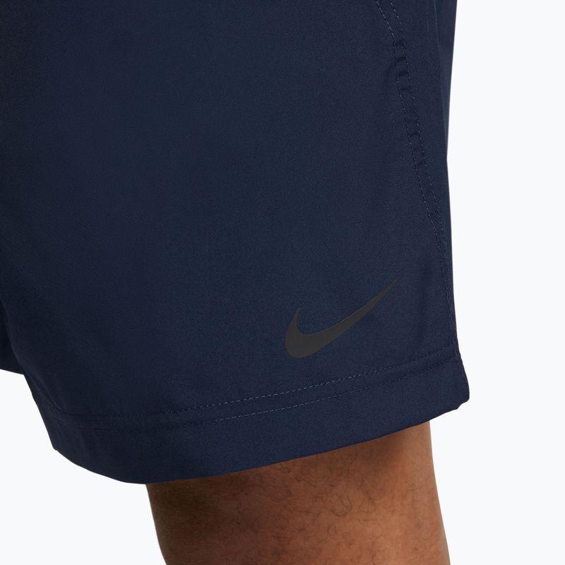 Men's training shorts Nike Form Dri-Fit Unlined 9" obsidian/black 6