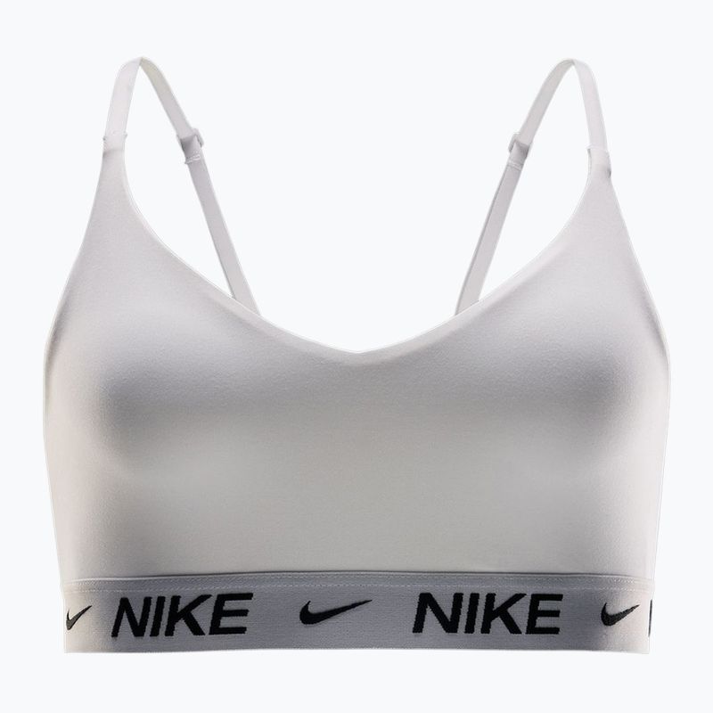 Training bra Nike Dri-Fit Indy Light Support white/black 5