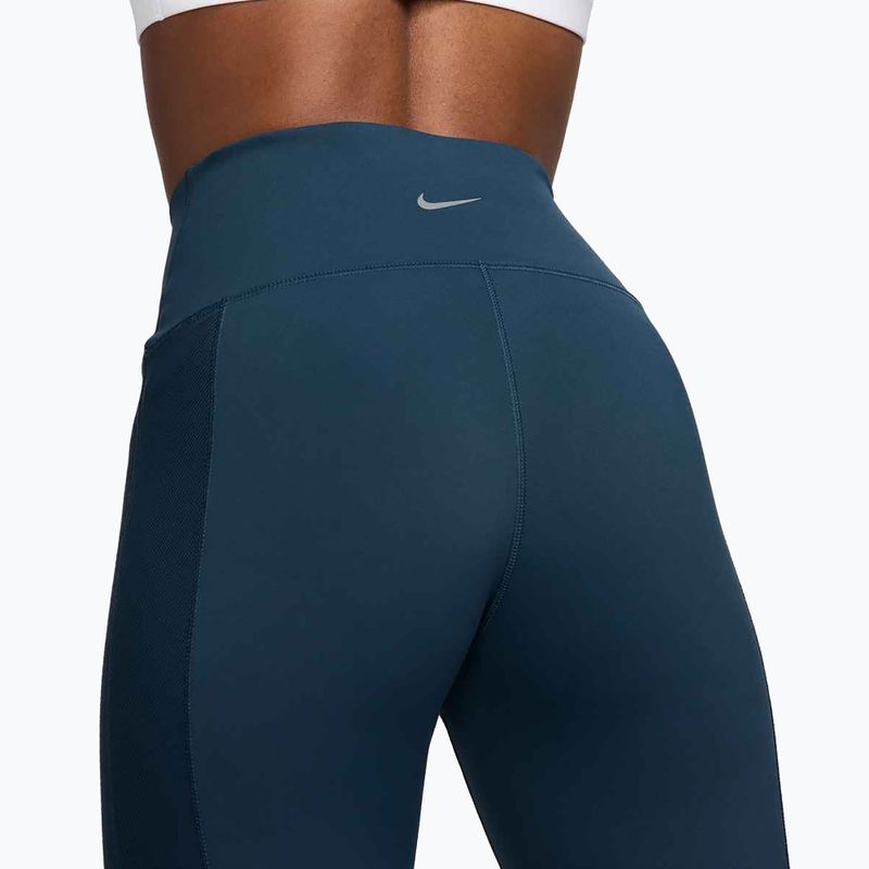 Women's leggings Nike One Wrap High-Waist 7/8 armory navy 6
