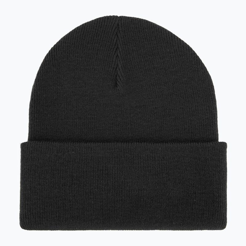 Children's winter beanie Nike Peak black/white 2