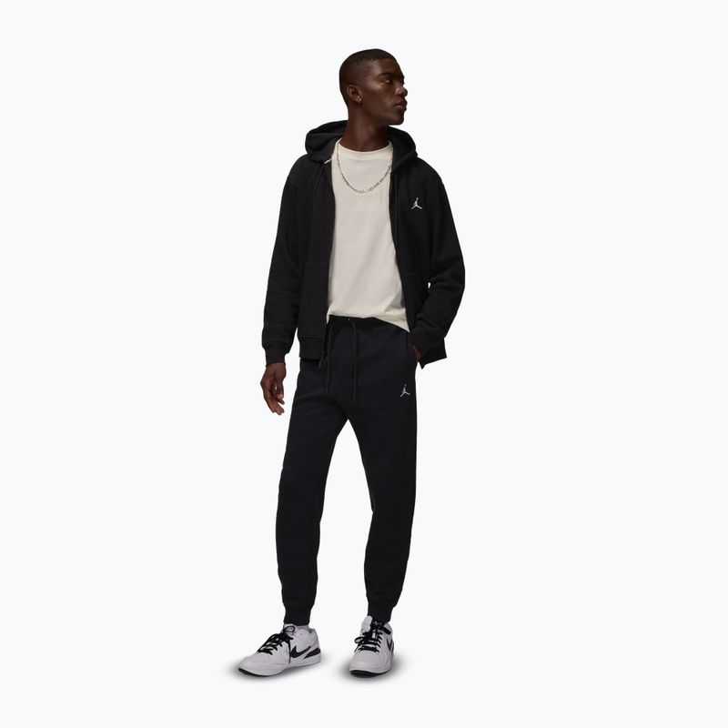 Men's trousers Jordan Brooklyn Fleece black/white 3
