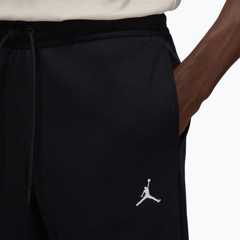 Men's trousers Nike Jordan Brooklyn Fleece black/white 4