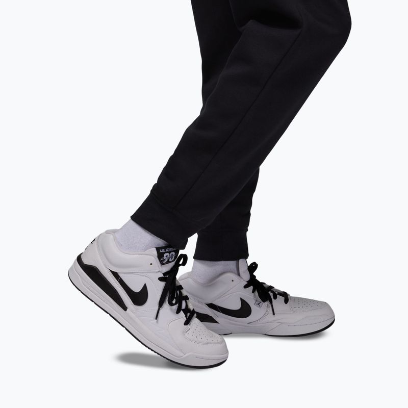 Men's trousers Nike Jordan Brooklyn Fleece black/white 6