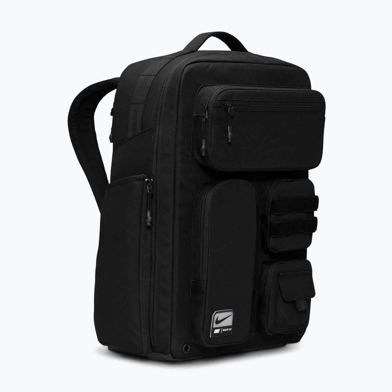 City backpack Nike Utility Elite 37 L black/black/white 3