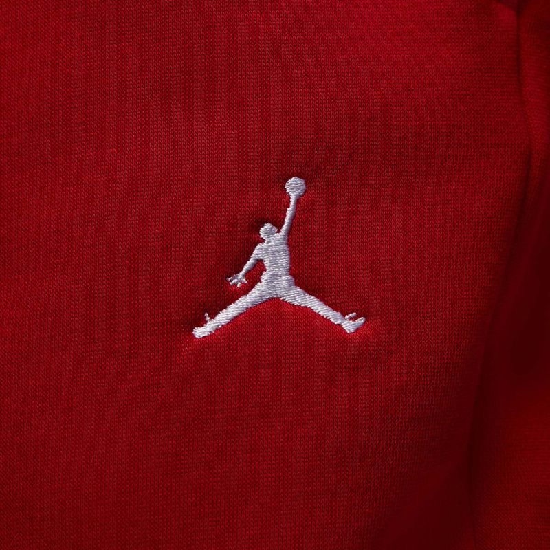 Men's trousers Nike Jordan Brooklyn Fleece gym red/white 5