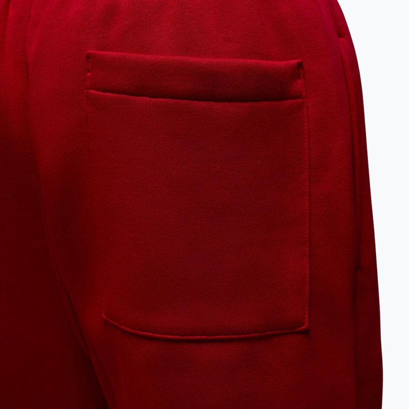Men's trousers Nike Jordan Brooklyn Fleece gym red/white 6