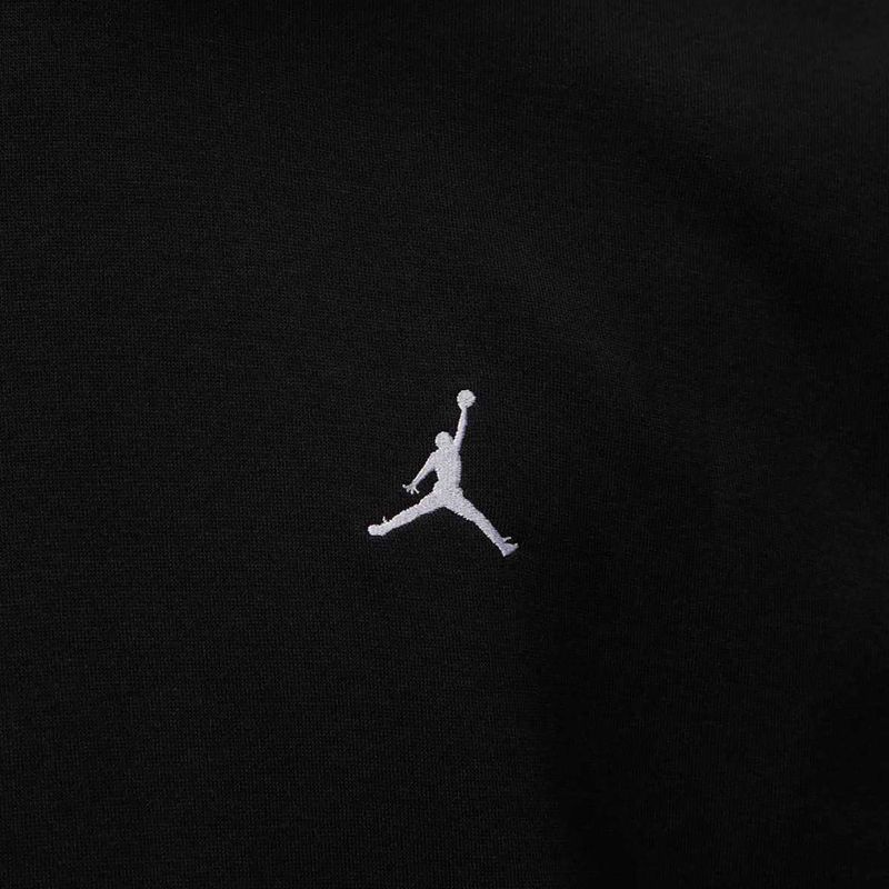 Men's sweatshirt  Jordan Brooklyn Fleece Crew black/white 5