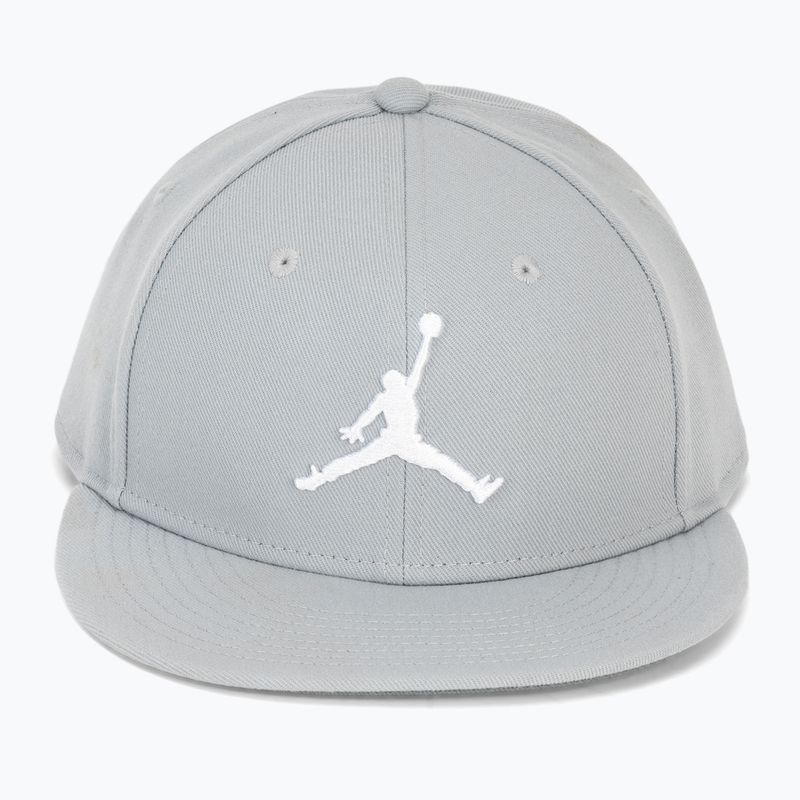 Baseball cap Nike Jordan Jumpman Pro light smoke grey/smoke grey/white 2
