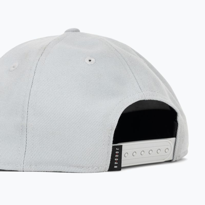 Baseball cap Nike Jordan Jumpman Pro light smoke grey/smoke grey/white 4