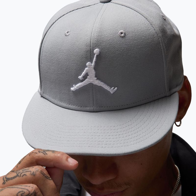 Cap Jordan Jumpman Pro light smoke grey/smoke grey/white 8