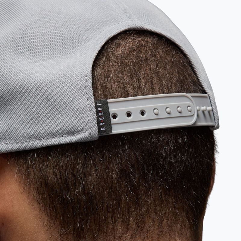 Baseball cap Nike Jordan Jumpman Pro light smoke grey/smoke grey/white 9
