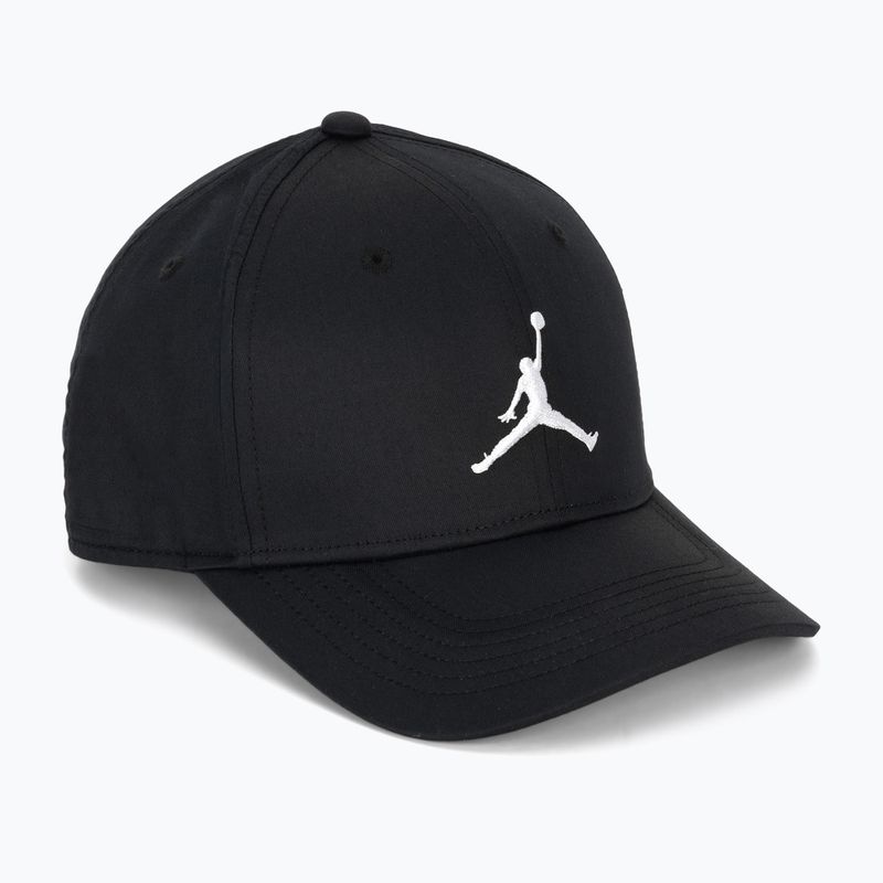 Baseball cap Jordan Rise Structured Curved-Bill black/white