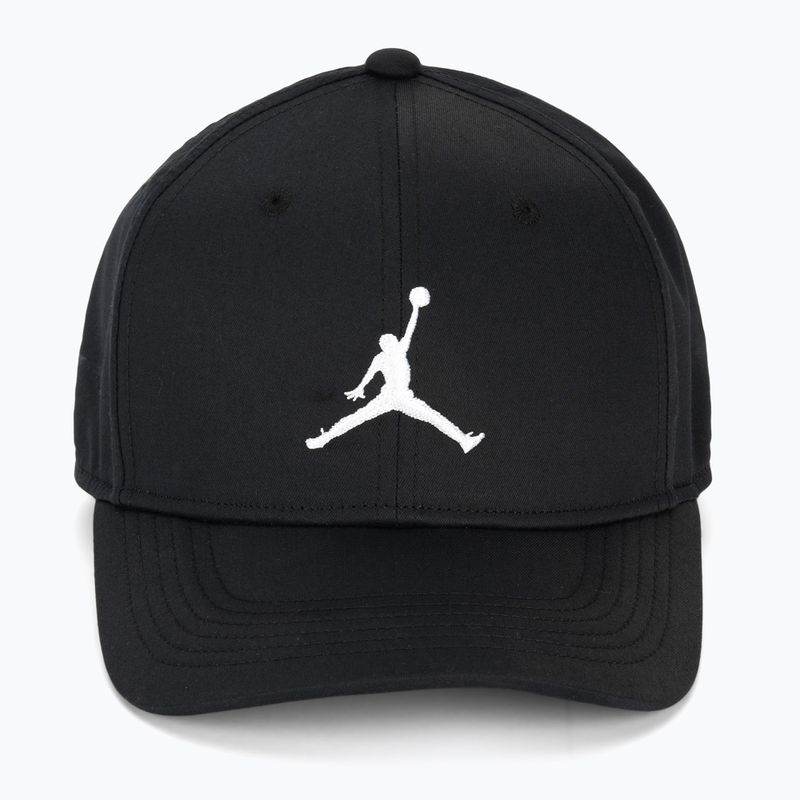 Baseball cap Nike Jordan Rise Structured Curved-Bill black/white 2