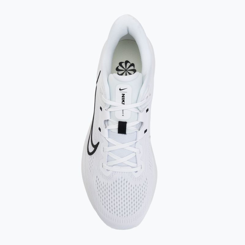 Men's running shoes Nike Quest 6 white/pure platinum/black 5
