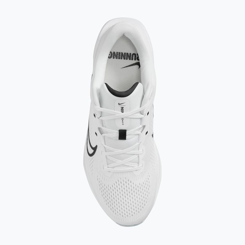 Men's running shoes Nike Quest 6 white/pure platinum/black 13