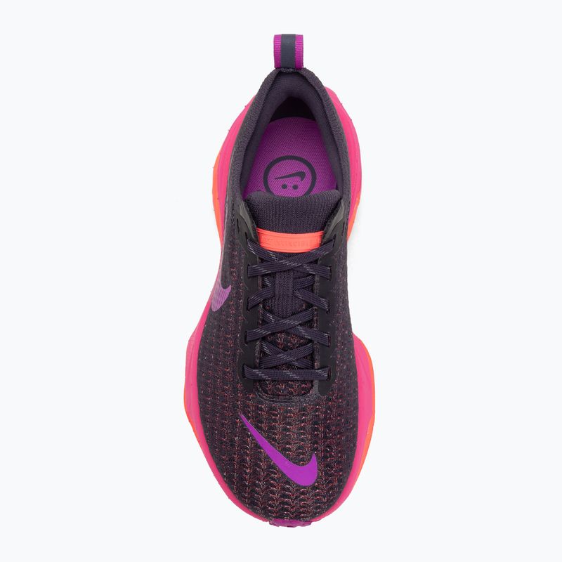 Women's running shoes Nike Invincible 3 dark raisin/hot punch/laser fuchsia/hyper violet 5