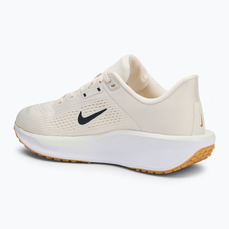 Nike Quest 6 phantom/sail/pale ivory/metallic gold women's running shoes 3