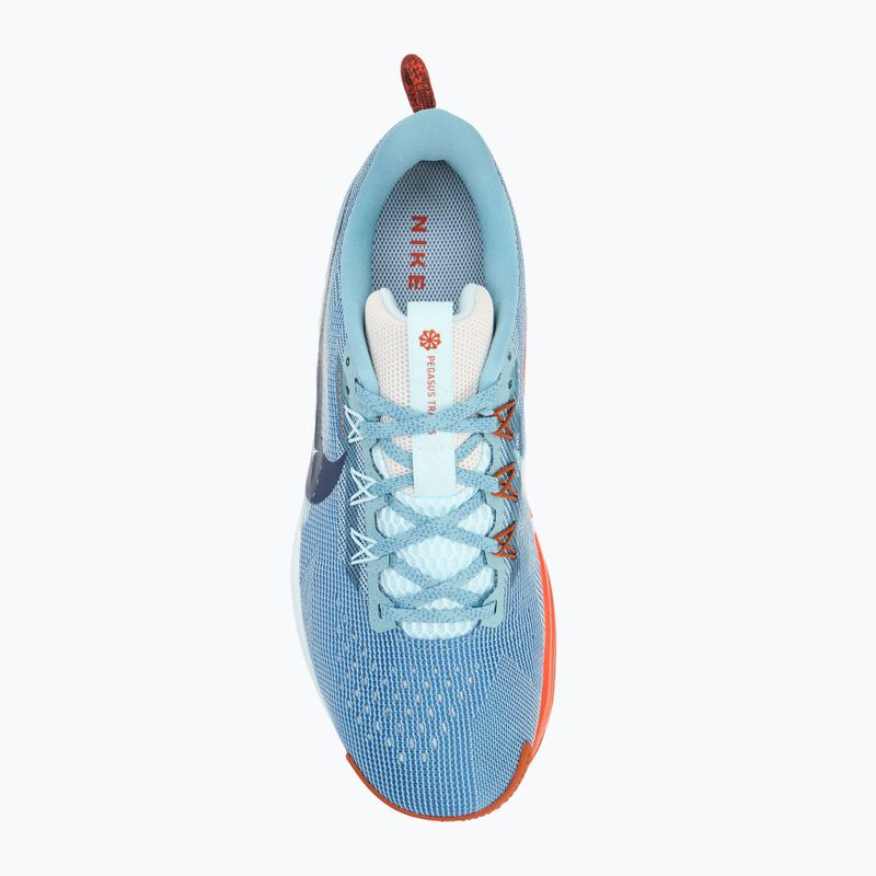 Men's running shoes Nike Pegasus Trail 5 denim turquoise/ glacier blue/ vintage voral/ midnight 5