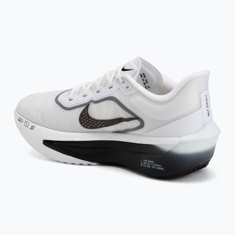 Men's running shoes Nike Zoom Fly 6 white/smoke grey/metallic silver/black 3