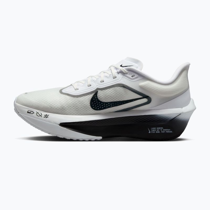 Men's running shoes Nike Zoom Fly 6 white/smoke grey/metallic silver/black 2