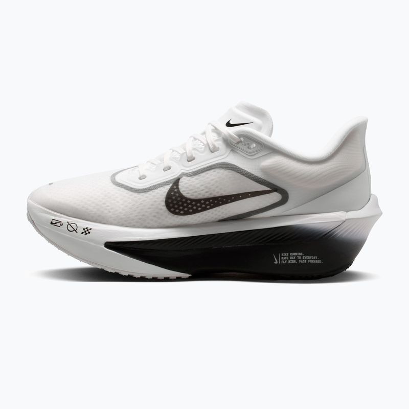 Women's running shoes Nike Zoom Fly 6 white/smoke grey/metallic silver/black 2
