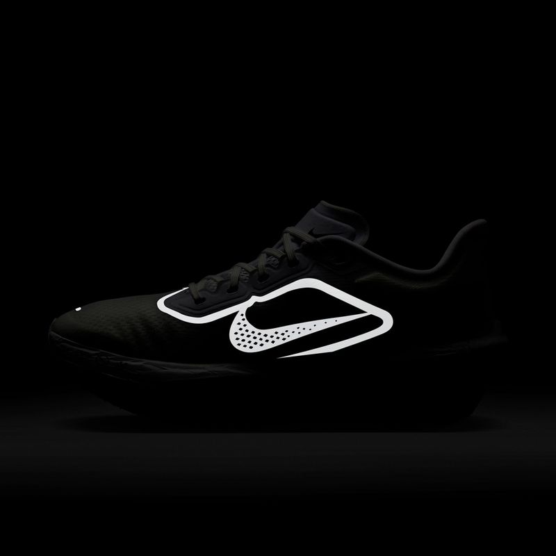 Women's running shoes Nike Zoom Fly 6 white/smoke grey/metallic silver/black 6