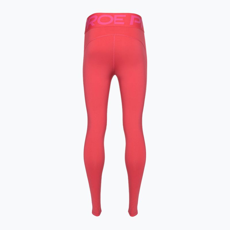 Nike Pro Sculpt women's leggings aster pink/white 2