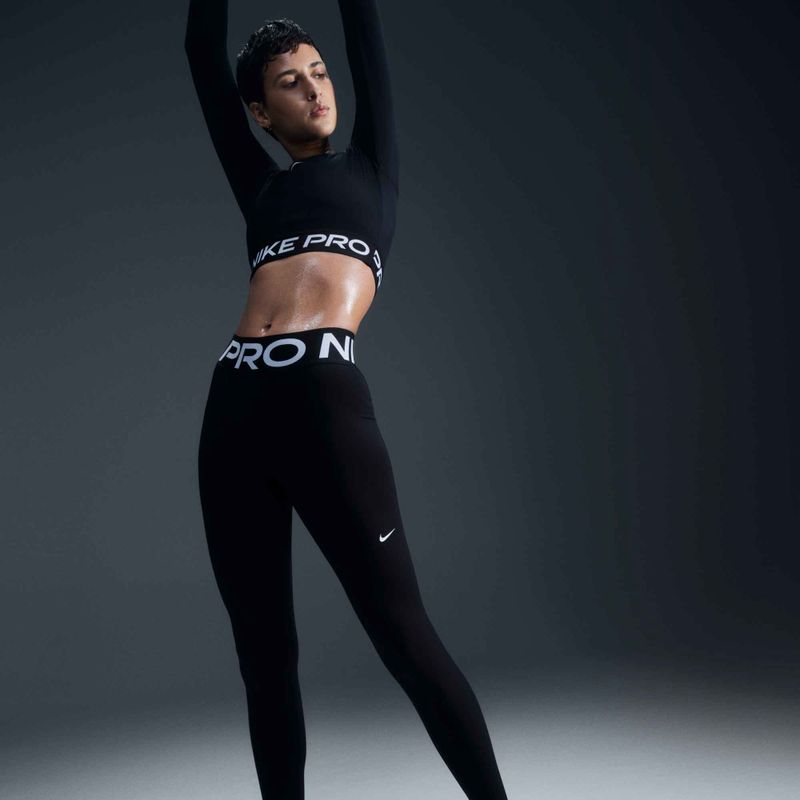 Women's training leggings Nike Pro Sculpt black/white 7