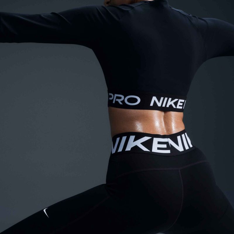 Women's training leggings Nike Pro Sculpt black/white 8