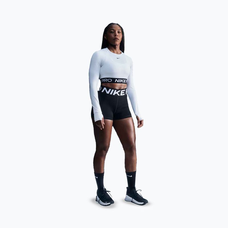 Women's shorts Nike Pro Sculpt High Waisted 3" Biker black/white